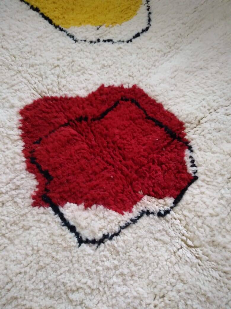 Contemporary Berber rug burst of silence 3*2 m