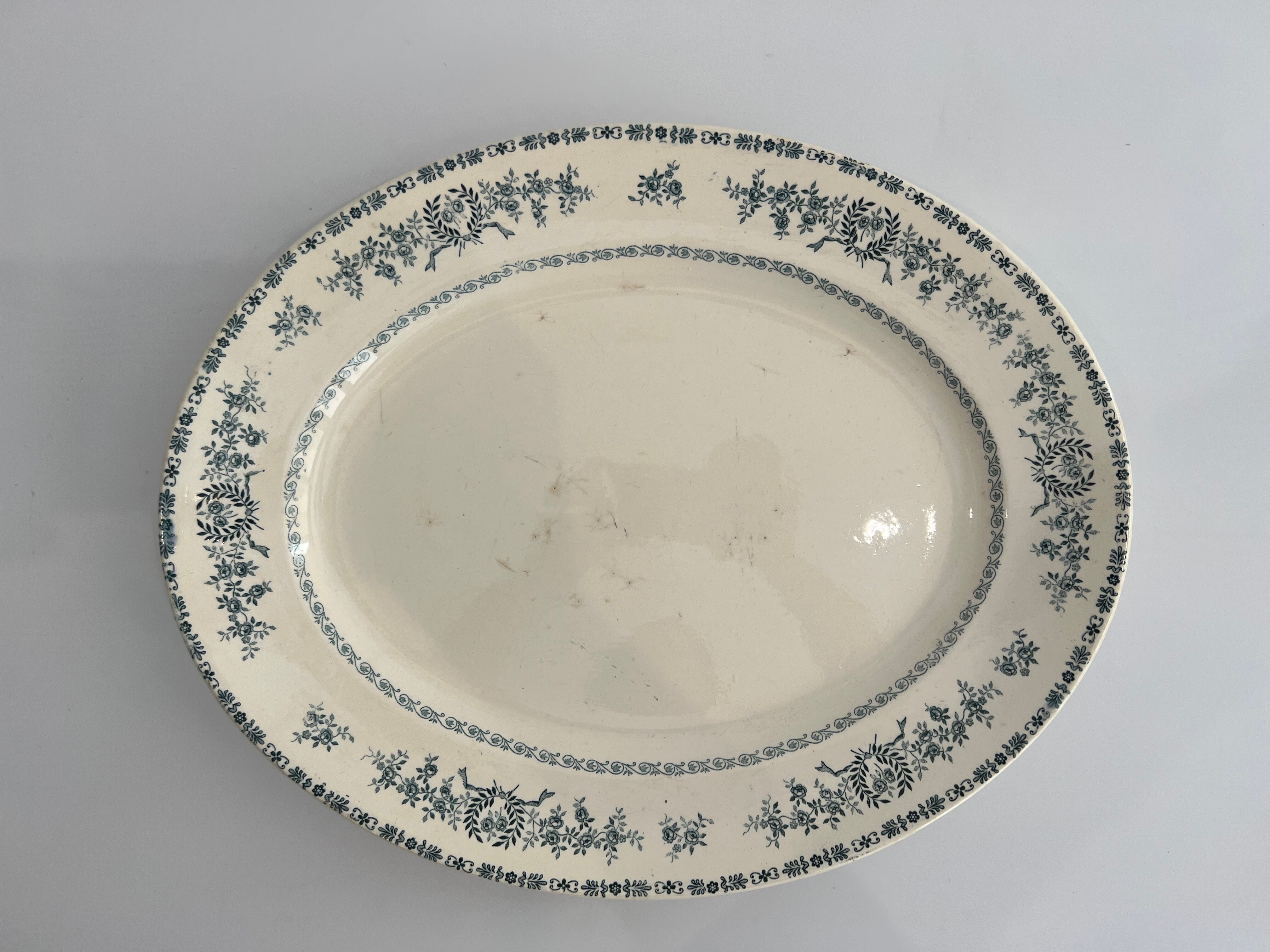 Oval dish early 1900