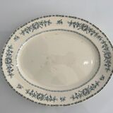 Plat oval début 1900