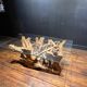 Design coffee table in driftwood and glass – Unique and natural piece