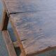 Solid oak farmhouse table