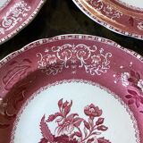 Set of Three ceramic plates Spode England dimension: height -2.5 cm- diameter -26 cm-