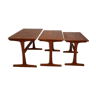 Scandinavian trundle tables by Kai Kristiansen for Mobelfabrick