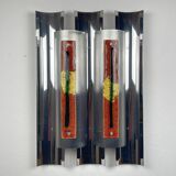 Large wall lamp by Angelo Brotto for Esperia, Italy, 1970s.