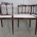 Art Nouveau Confidential Bench