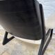 Set of two Baumann sled lounge chairs.