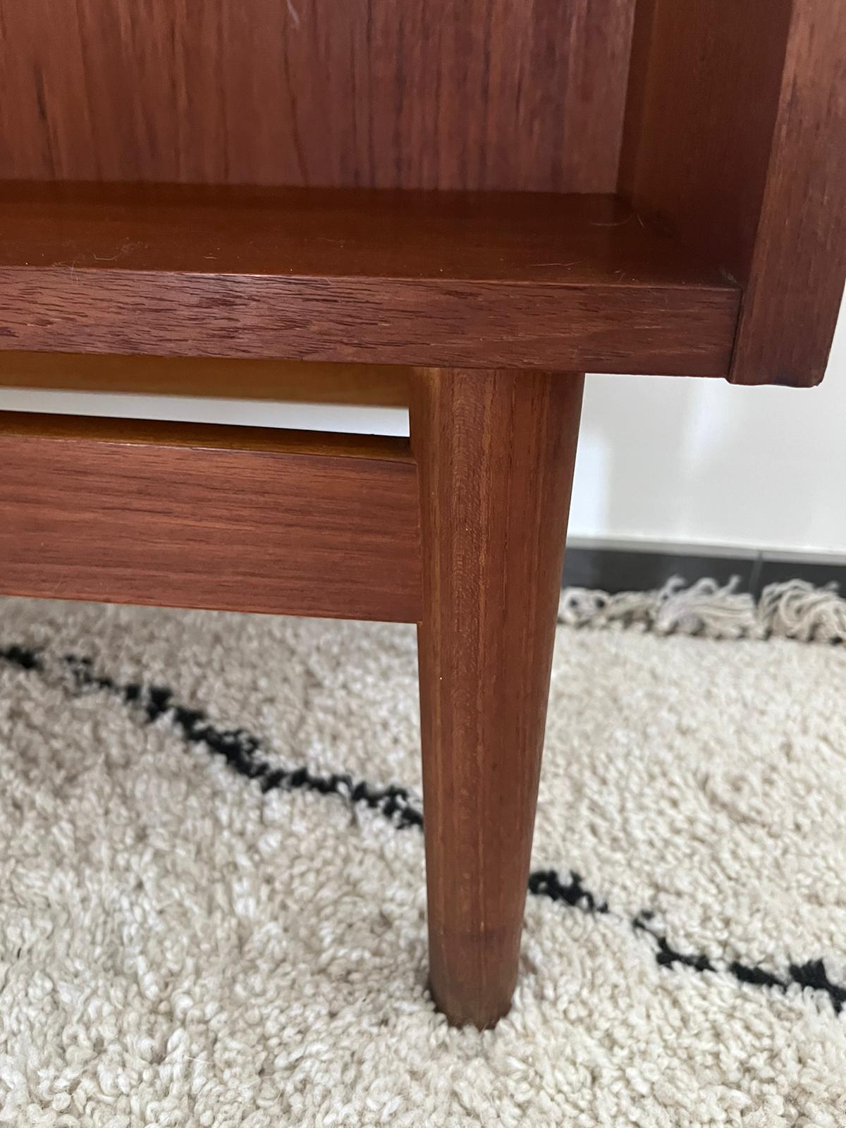Vintage Scandinavian teak bookcase