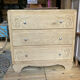 Commode ART DÉCO chêne brut jolies moulures