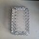 Vintage bread basket in forged chrome-plated metal