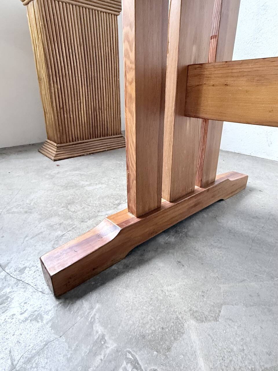 Mountain furniture table made of solid pine