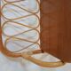 Wall shelf in bamboo and rattan