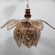 Vintage lampe suspendue lotus vintage élégante avec une lueur chaleureuse!