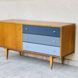 Vintage oak row 1960