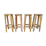 Rattan bar stools