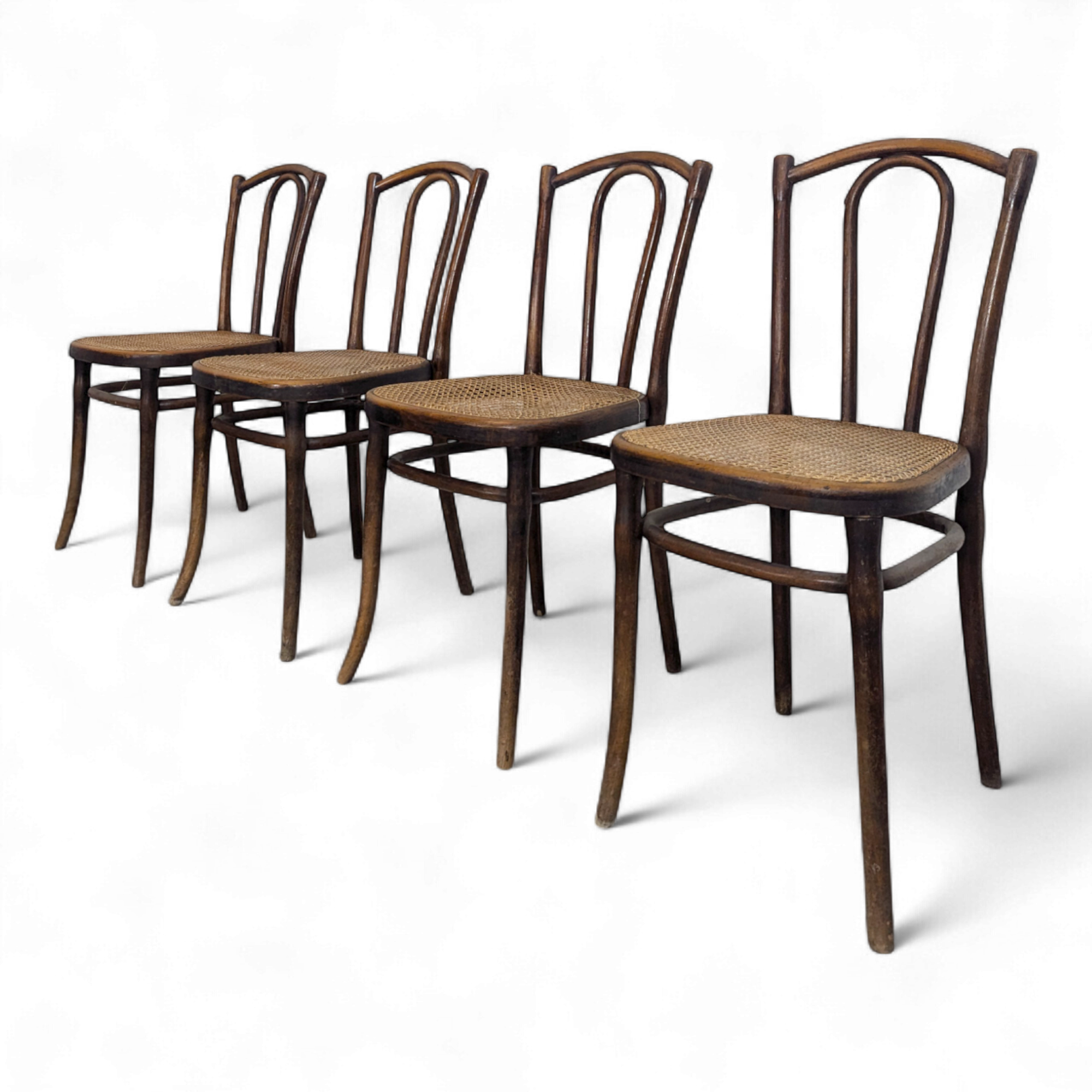 Set of 4 Thonet chairs