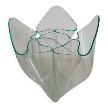 Guzzini handkerchief vase from the 1970s