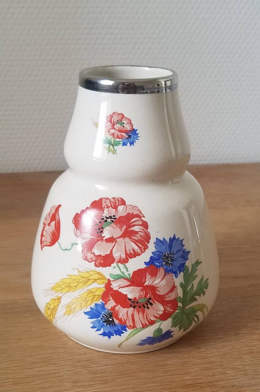 Salins glazed ceramic vase
