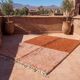 Handmade pure wool Berber rug, size 1.5/2.5 m.