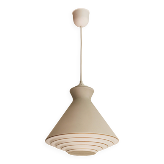 1960s Milk Glass Pendant Light