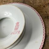 Old Giens iron earth compote dish