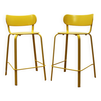 Pair of Stil high stools, LaPalma