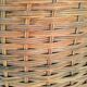 Cache pot 43 cm panier rotin vintage ep 1960
