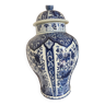 Delft blue covered vase