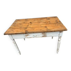 Table de cuisine rustique