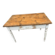 Table de cuisine rustique