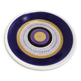 Lacquered Ceramic Dessert Plate by Antonia Campi for Richard Ginori, Italy