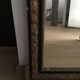 Black and gold mirror - 69 x 79cm