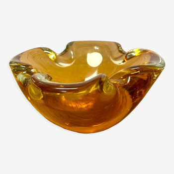 Murano 50's glass pocket or ashtray