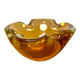 Murano 50's glass pocket or ashtray