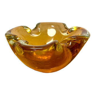 Murano 50's glass pocket or ashtray