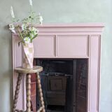 Pink Check Twist Vase