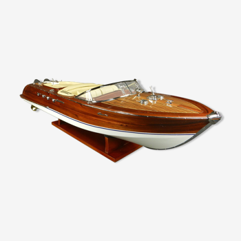 Maquette bateau en bois Riva Aquarama 55 cm