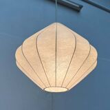 Mid-Century Modern Suspension Cocoon by Friedel Wauer for Goldkant Leuchten, 1960s