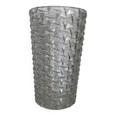 Large crystal vase