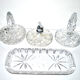 Vintage perfume bottles need to be cut crystal toilet