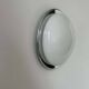 Vintage wall light, chrome and opaline, France 1960