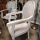 Medallion armchair