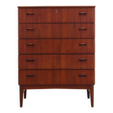 Commode en teck, design danois, années 1970, production : Danemark