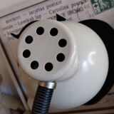 Vintage enamelled metal articulated desk lamp