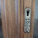 Art deco glass-glazed parisian wardrobe