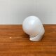 Mid-century German wall sconce in glass and ceramic by Wilhelm Wagenfeld for Lindner.