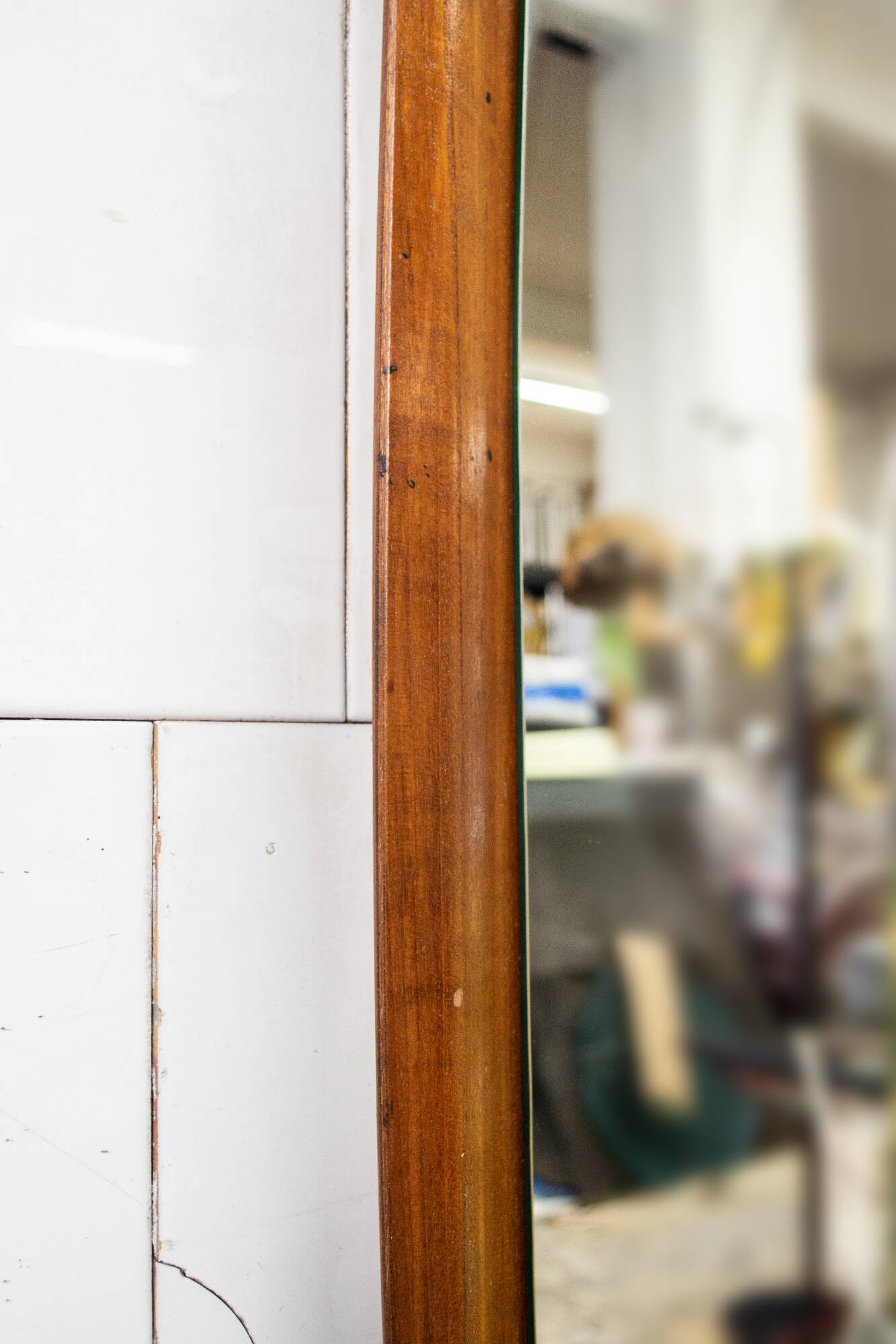 Specchio ovale by Franco Campo & Carlo Graffi for Home, 1950s