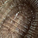 Vintage woven wicker basket