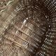 Vintage woven wicker basket