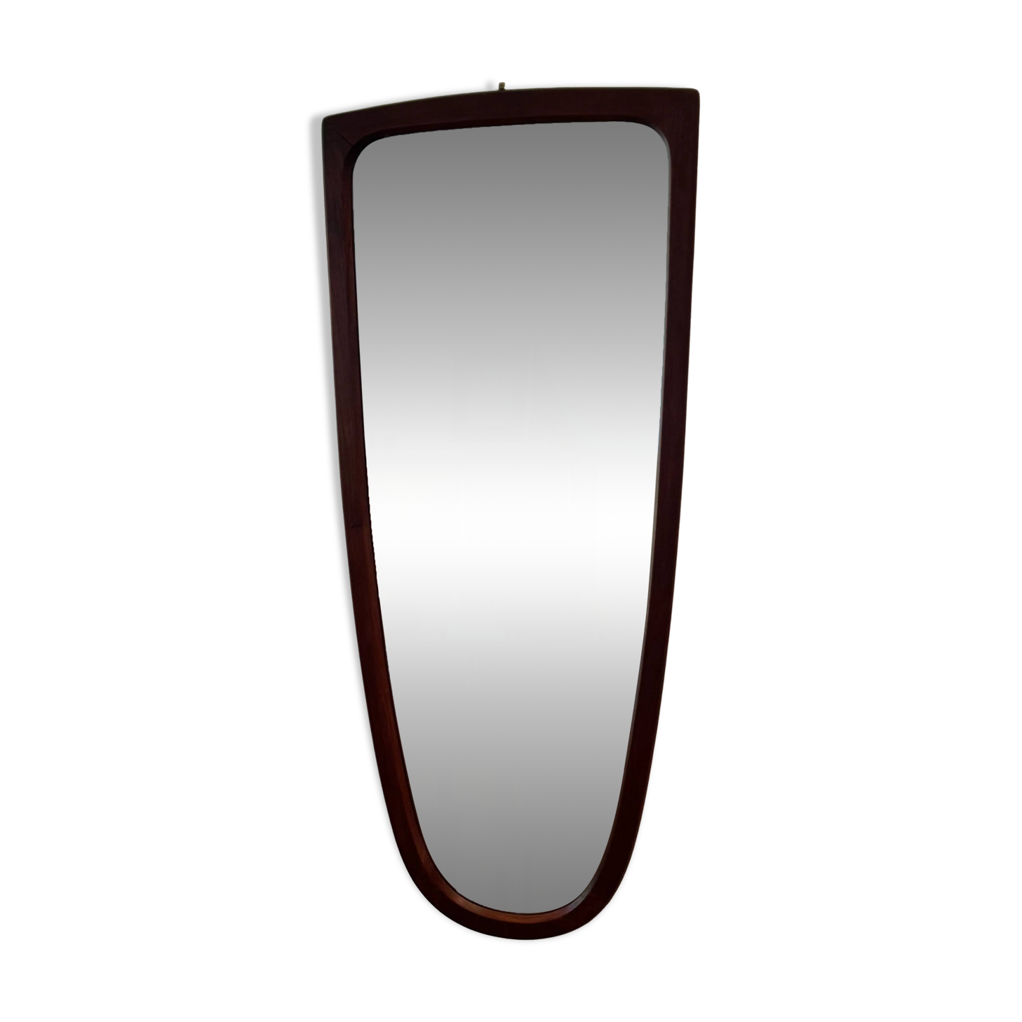 Vintage Scandinavian "Frida" mirror in teak
