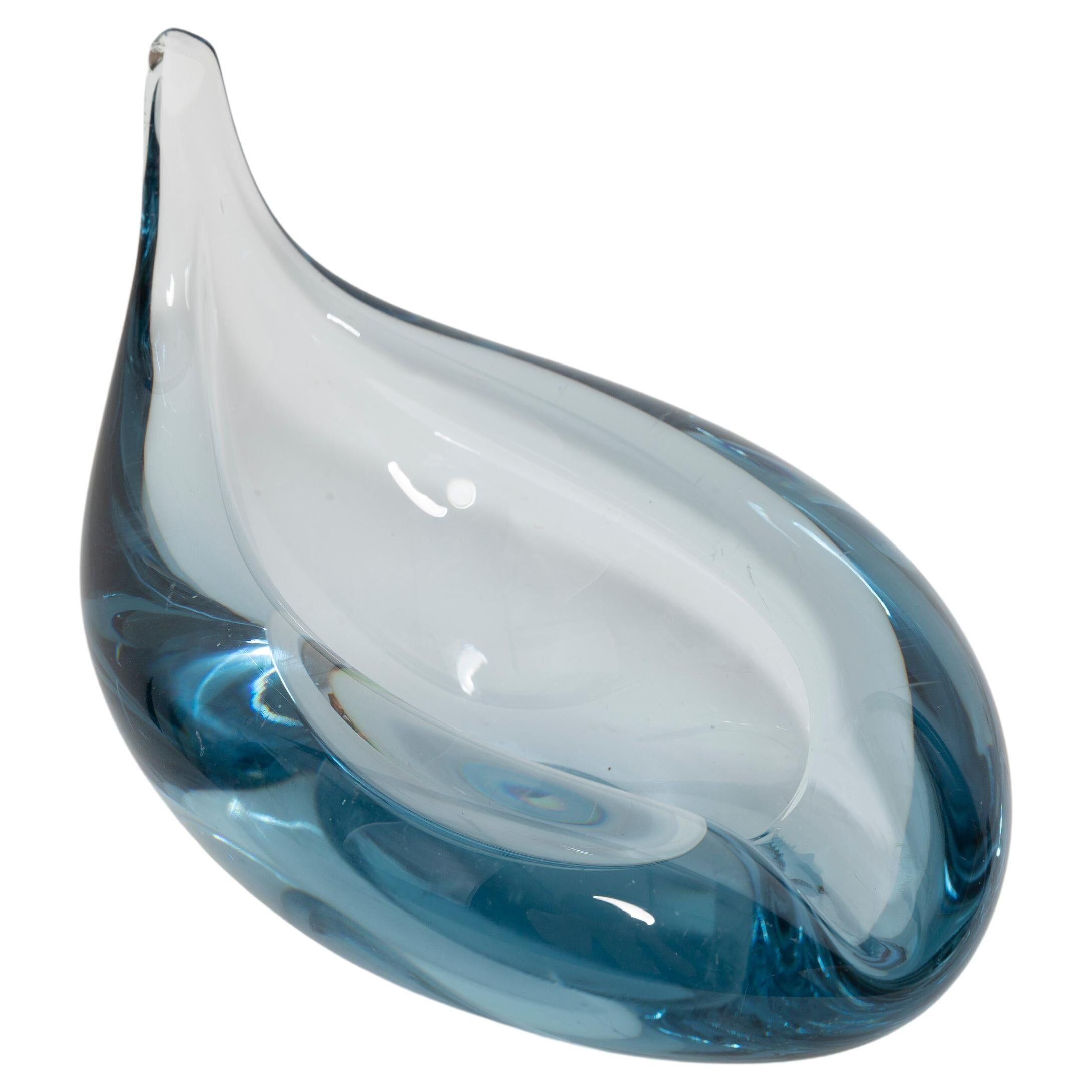 Small Vintage Blue Ashtray, 20th Century, Europe, 1960s